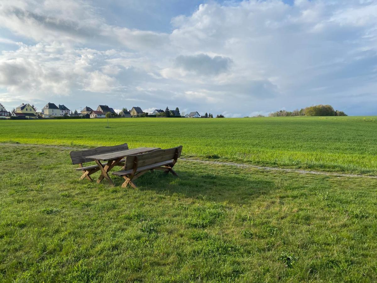 Ferienwohnungen Am Feldrain - Gornau Im Erzgebirge Zschopau Exterior photo